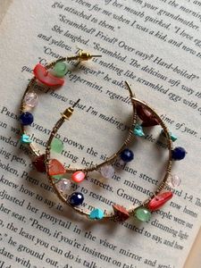 Handcrafted Boho Hoops