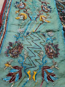 unique handwork saree