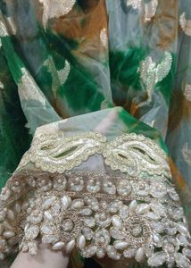 small frock with lehenga