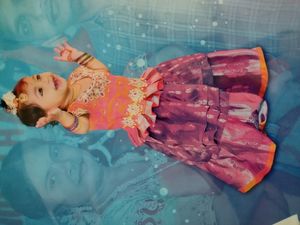 Pure Silver Pattu Lehenga Set
