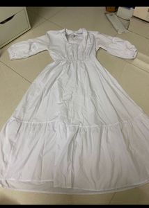White Flowy Maxi Dress