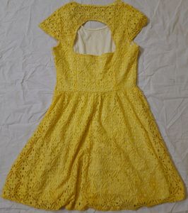 Women Back Cutout Dress