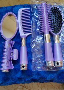 💜All In One Stylish Hair Combs💟with Pouch 👝