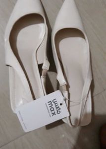 Elegant Cream Slingback Heels from UAE MAX