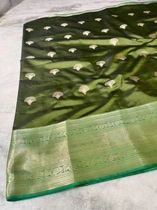 Trendy Soft Silk Allover Booti Saree