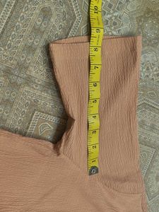ONLY Peach Textured Shirt