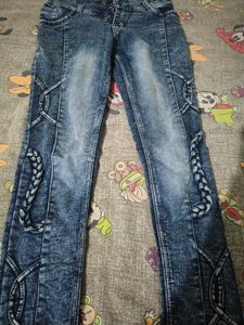 Unique Design Denim Jeans