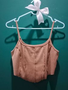 Urbanic Corset Cami Top with Inverted Stitching