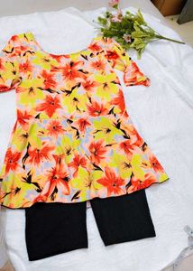 Floral Print Swimsuit