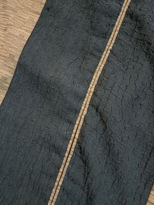 Brown &amp; Black Striped Abaya