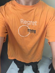 Orange Graphic T-Shirt