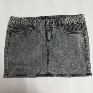 Embellished Rhinestone Guess Jeans Denim Mini