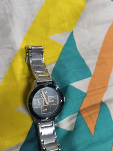 Stylish Silver Wrist Watch
