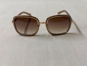Gold Shaded Women Oversized Sunglasses