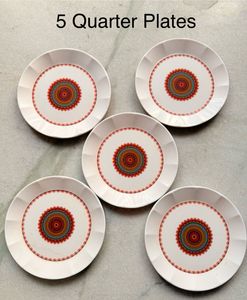 💥 Melamine,Steel Dinnerware Set 35 pieces