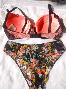 Floral Print Bikini Set