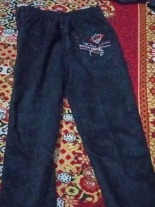 Boy Pant Fabric Velvet Black