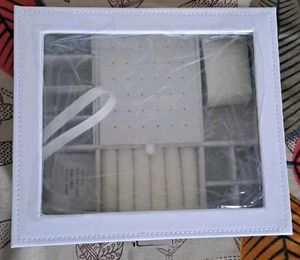White Jewelry Organizer Box
