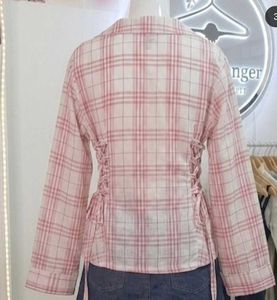 Chic Plaid Button-Up Top