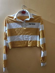 Striped Crop Top