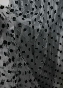 Stylish Grey &amp; Black Party Wear Gown | Embellished