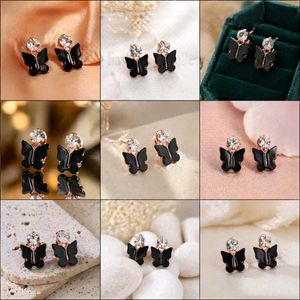 Chic Butterfly Stud Earrings For Girl!!