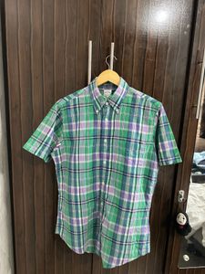 Brooks Brothers Plaid Short Sleeve Shirt
