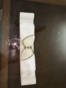 Elastic Belt with Decorative Buckle