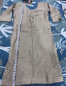 Embroidered Kurta with Pant Set