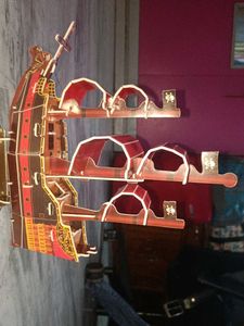 THE QUEEN ANNE REVENGE SHIP MODEL