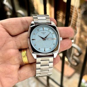 Tissot Swiss Watch - Elegant Blue Dial Premium Col