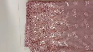 Exquisite Sequin Embroidered Lace Fabric