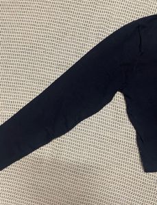 Stylish Black Crop Top