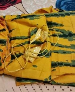 Women's Mustard Yellow Printed Anarkali Gown | Lon