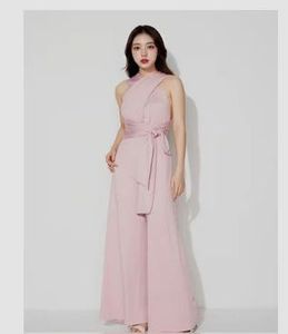 Elegant Pink Jumpsuit