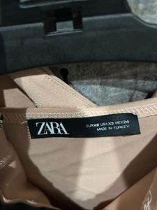 Zara Colorblock Quarter Zip Hoodie
