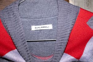 Classic Argyle Knit Sweater in Grey, Red &amp; Black