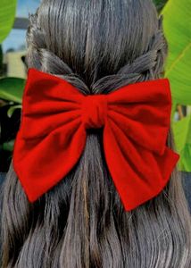 Red Hair Bow Clip and poco m6 pro phone cover