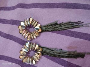 Sparkling Rhinestone Tassel Hair Accessories