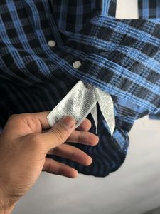NEW TOMMY HILFIGER Checks Regular Fit Cotton Shirt