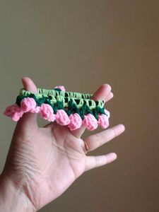 Handmade Crochet Scrunchie
