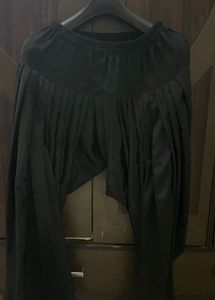 Silk kurta and farshi Salwar set
