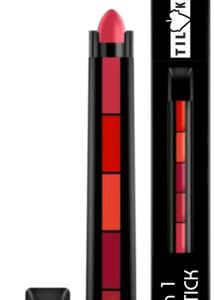 BRAND NEW ** 5 IN 1 MATTE RED EDITION LIPSTICK