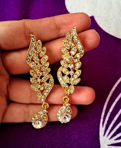 🤩Elegant Crystal Drop Jewellery Set