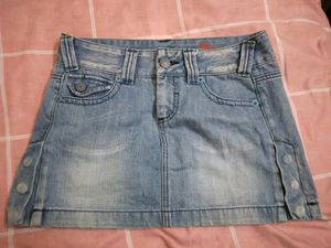 Cute Denim Skirt