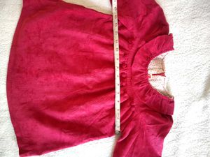 Cute Pink Corduroy Baby Dress