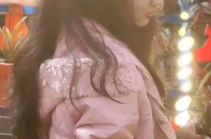 beautiful pink Puffer Jacket with Fur Hood