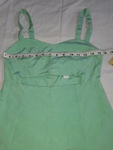 Beautiful Sea Green Short Jump Suit Size S