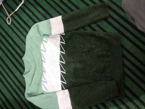 Mint Green Knit Sweater