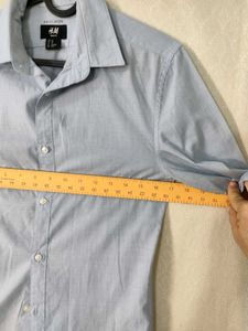 Men's Light Blue H&amp;M Shirt
